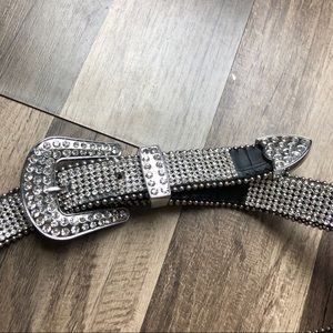 Buckle Brand Rhinestone Belt